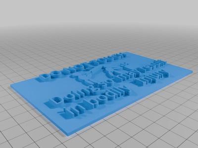 Funny Sign - Do not touch