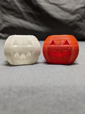 Happy Low Poly Pumpkin
