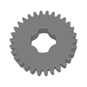 Gear Wheel PLN TTH30 BU00.50 SFT-SHD - SPN-GWH-0098