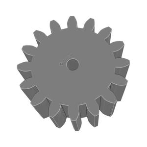 Gear Wheel PLN TTH16 BU00.75 SFT2.0mm - SPN-GWH-0043