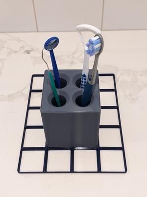 Tooth Brush Holder Gridfinity