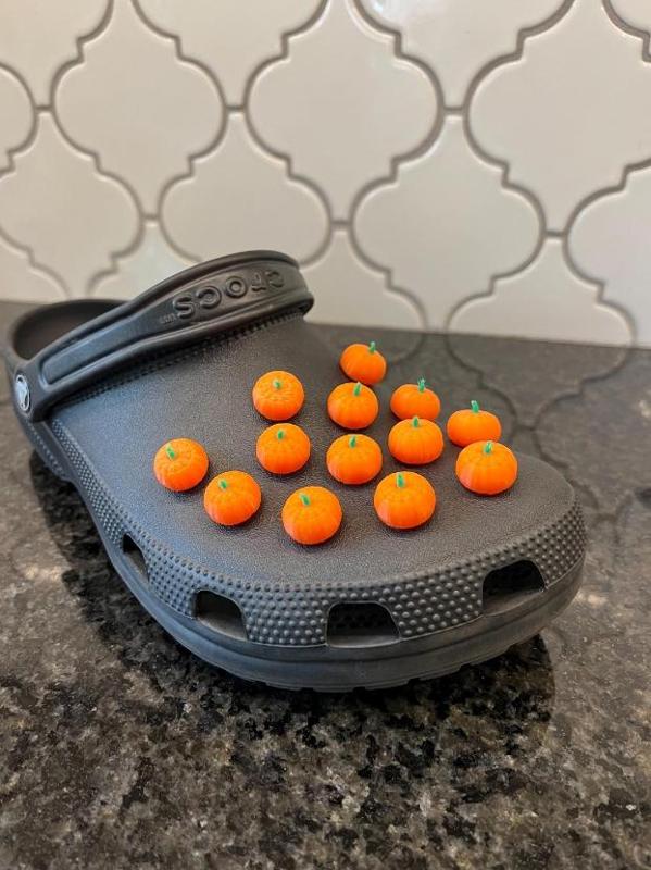 pumpkin croc charms