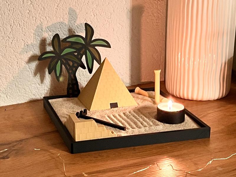 Zen garden Egyptian 