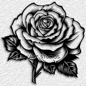 realistic rose wall decor flower wall art floral decoration