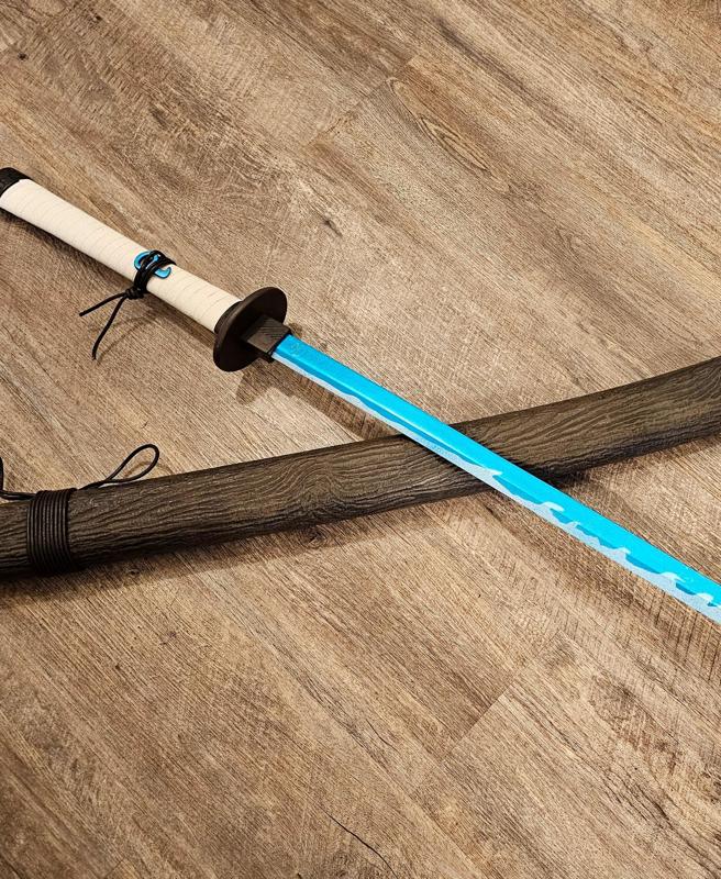 Mizu's Sword and Sheath from Blue Eye Samurai