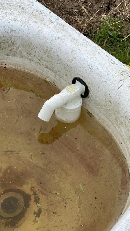 TPU float valve mounting ring for bathtub