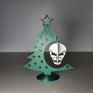 Skull Christmas Bauble