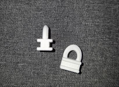 Curtain track glider