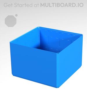 4x4x2.5 - Simple Walls - Standard Click-In Multibin Shell Extension