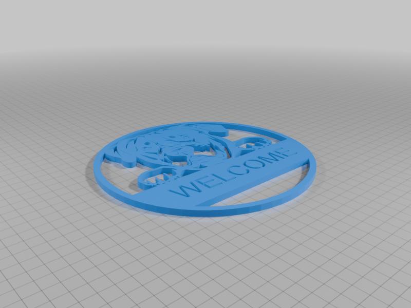 ROTTWEILER WELCOME SIGN