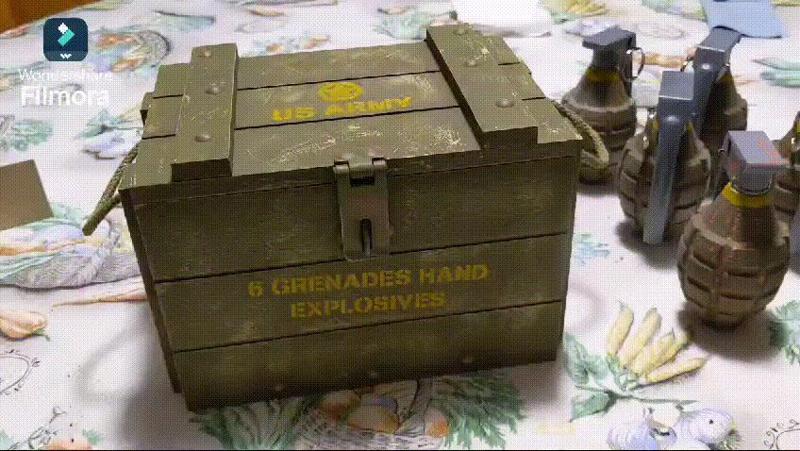 Hand Grenades Ammo Box