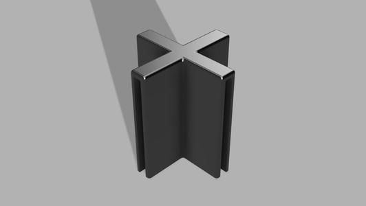 Modular junctions for drawers – crossing