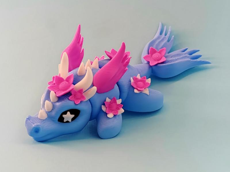 Mermaid-Tail Flexi Dragon