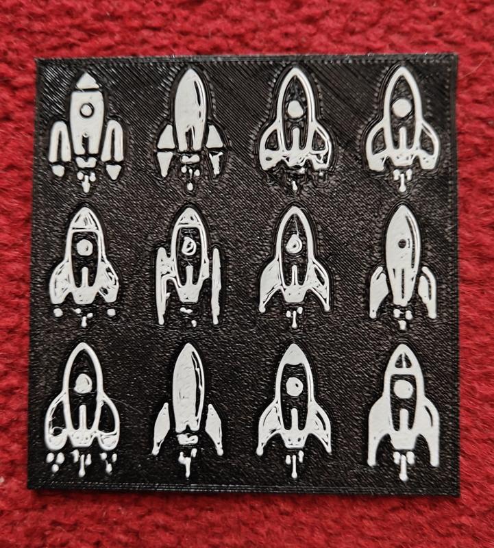 Small Space Rocket Coaster