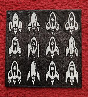 Small Space Rocket Coaster