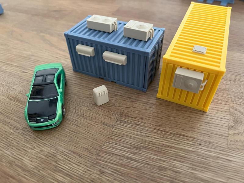 air conditioning 1/64 Hotwheel matchbox diorama