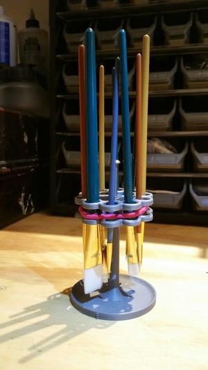 Wet Paintbrush Holder