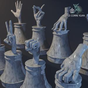 Addams family _things_pawns