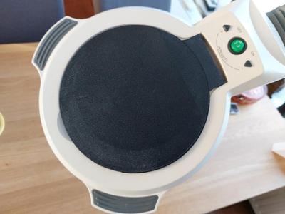 Foot and Cover Magnifying Lamp. Silver Fox model 1006