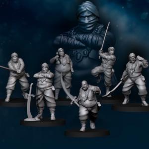 6x Merchant Guard | Snake Army | Fantasy