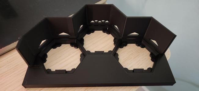 Hextraction Minimal Player Mat