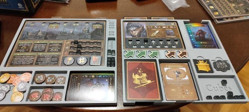 Heroes3 The board game table organizer