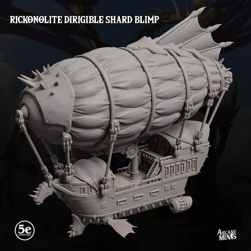 Airship - Rickonolite Dirigible Shard Blimp