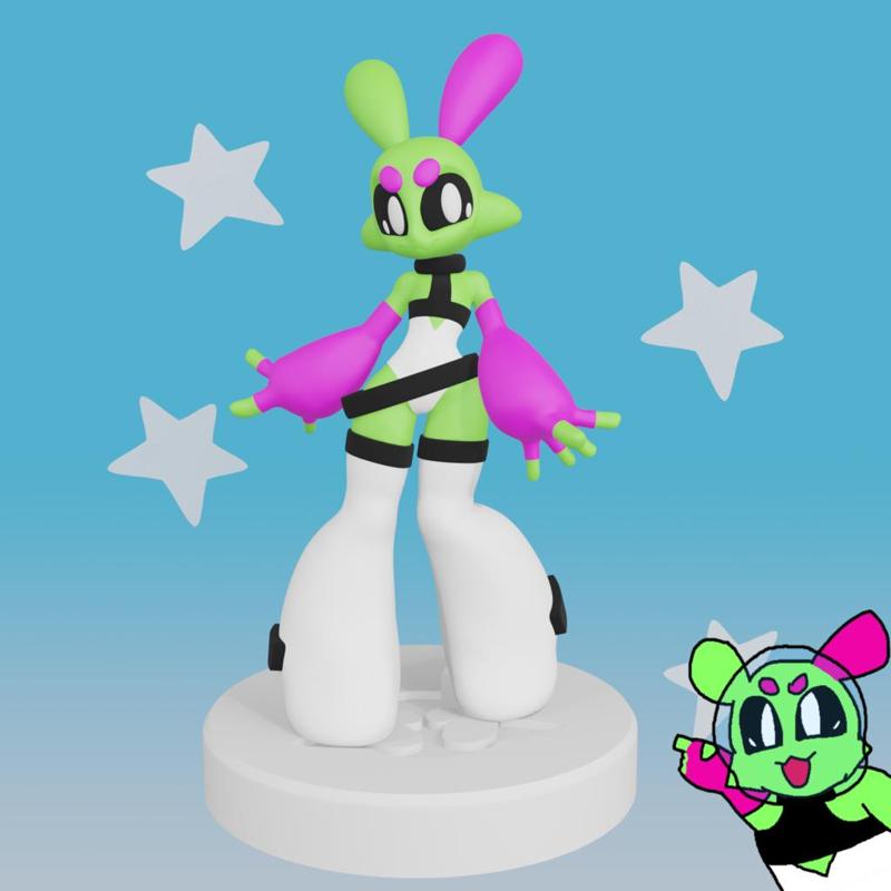 Sploot figurine [REMAKE]