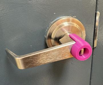 Door handle button lock preventer Resized