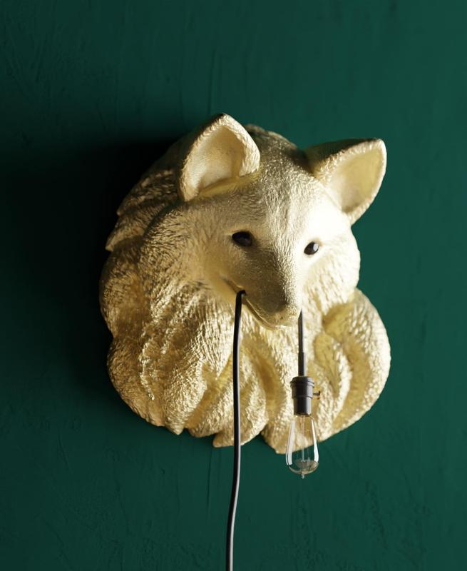 Wild Light - Fox Wall Lamp