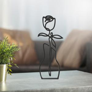 Flower Line Art, Modern, Minimalist
