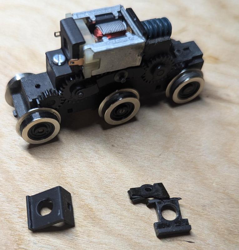 Replacement Motor Rear Bracket for Hornby Class 58