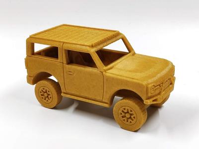 Print-in-Place Ford Bronco 2021