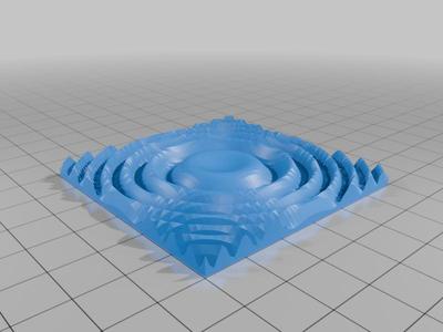 Sine, Cos, mathematical function STL generator (with Python code!)