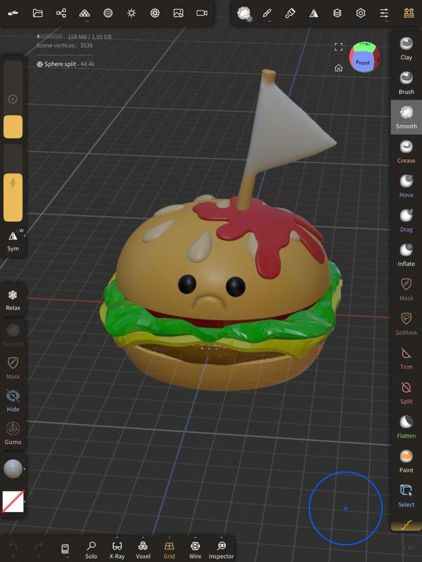 Sad Hamburger