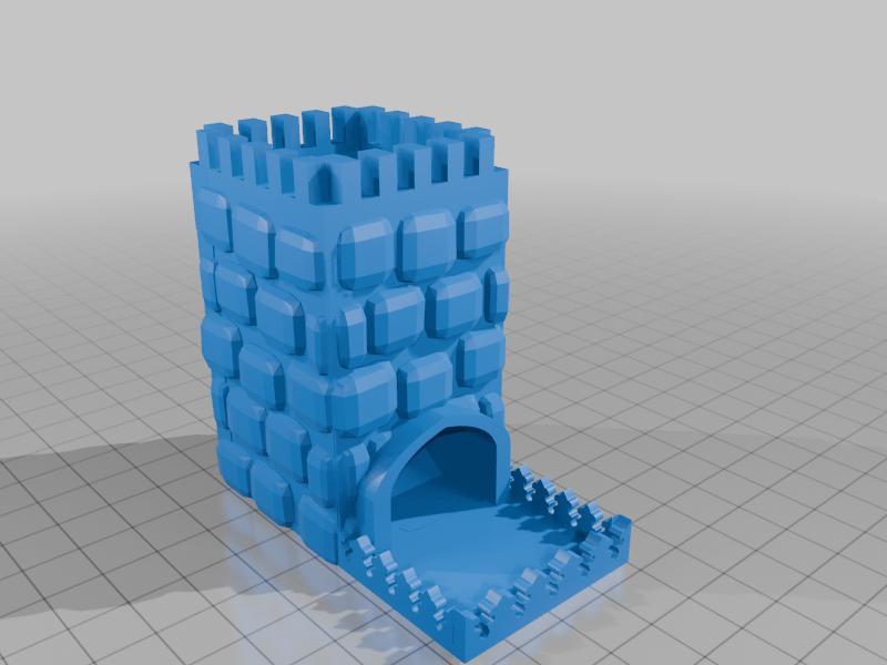 Stone Dice Tower