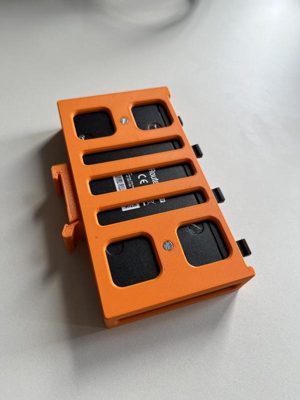 EdgeRouter SFP DIN Rail Mount