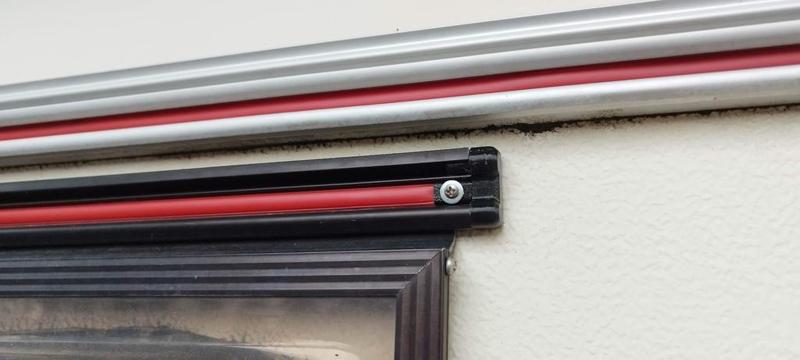 Window Rail End Caps for Eriba 1990 Caravan
