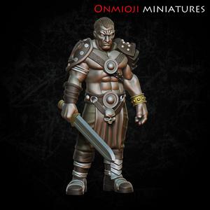 Barbarian with sword