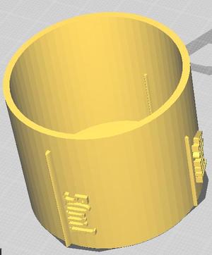 Multi milliliter measuring cup