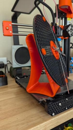 Prusa Spool Clock Stand/Mount
