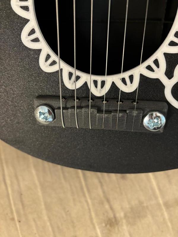 Guitar Bridge extra flat