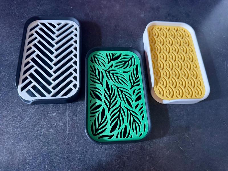 Soap Dish + 6 Inserts