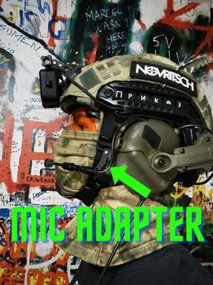Knockoff ARC mount microphone adapter (Earmor and similar)