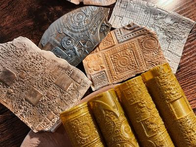 DnD Terrain Rollers – Steampunk textures