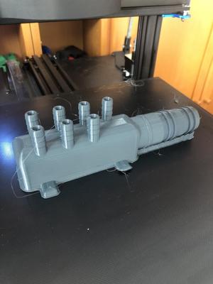 SPA manifold for 7 hoses
