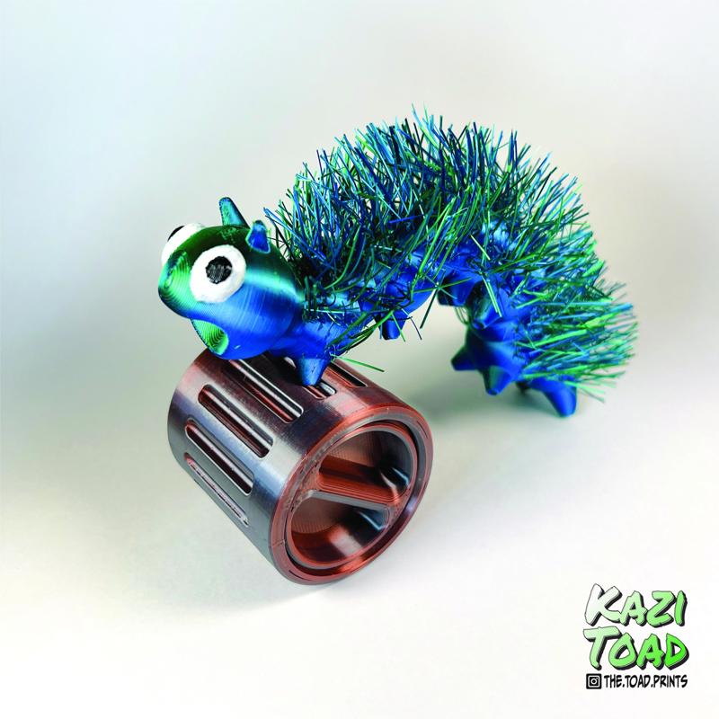 Remix of Standing Caterpillar (Hairify version)