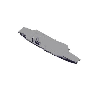 1250 Scale USS John F Kennedy CV-67.stl