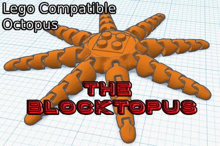 Lego Compatible Octopus Tentacles
