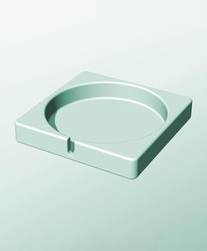 CS162-30-S Stackable slotted bin box module for creative decor